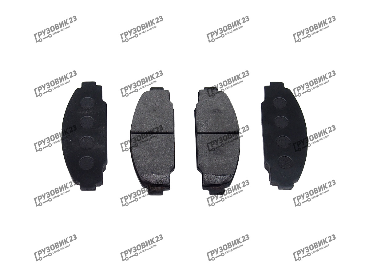 Колодки тормозные дисковые PN-1212   / 04465-25080 / 04465-25010 / 04465-36040