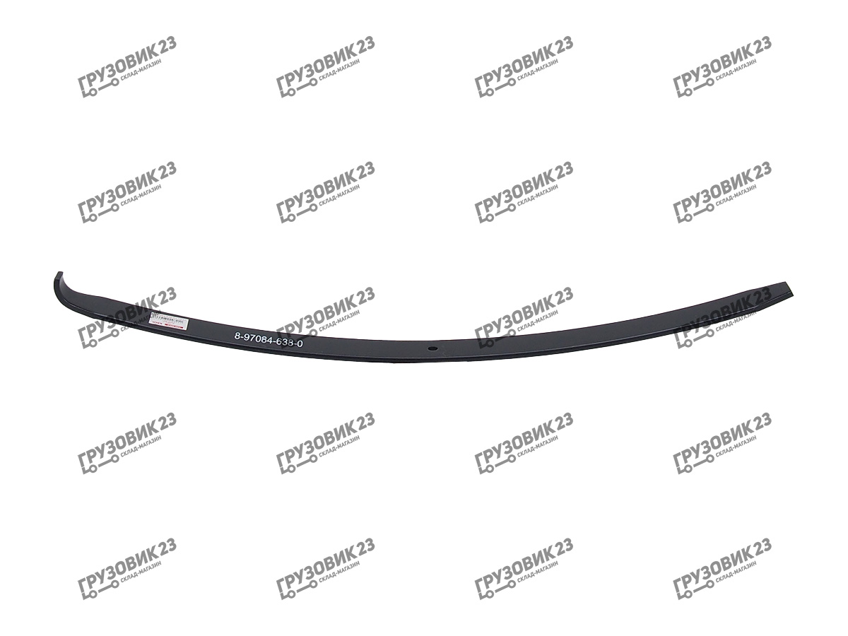 Лист рессор 8-97084-638-0 / 8-97084-639-0 70*12 Isuzu ELF NPR подкоренной rear L=1254mm SKV